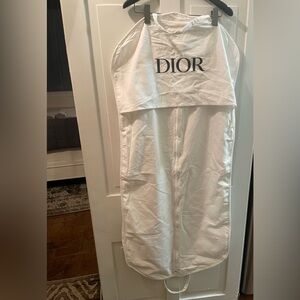 Dior White Protective Garment Cover